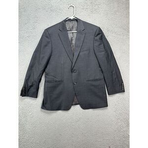 Lauren Ralph Lauren 2 Piece Suit Pants Adult 40S 38X30 Grey Wool Tuxedo Coat Men